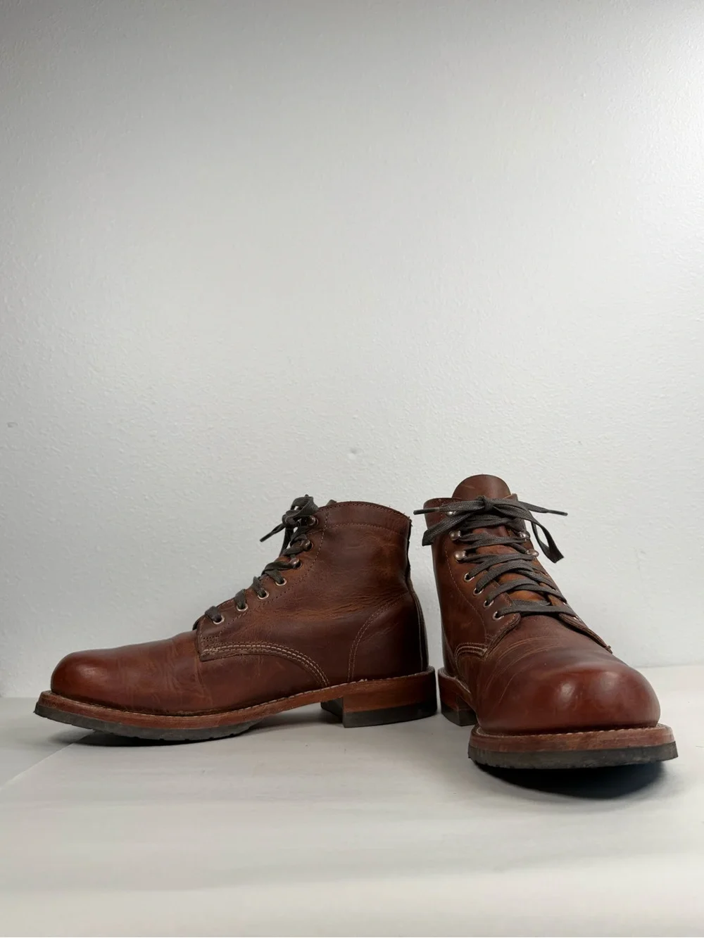 Men's Wolverine 1000-Mile Boots Horween Leather Size 9.5 D W40049 Made In USA